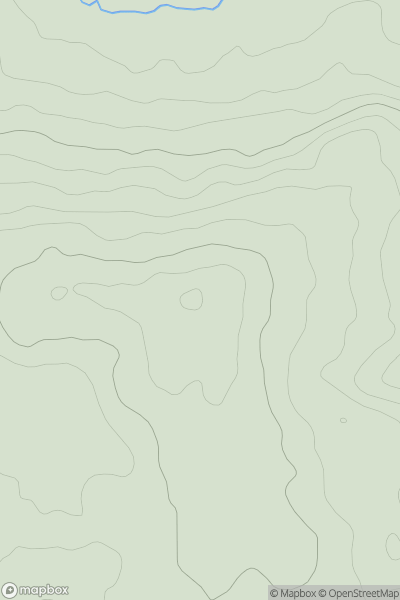 Thumbnail image for Pen Hill [Central and Eastern England] showing contour plot for surrounding peak